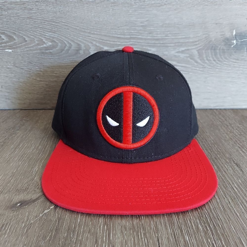 Marvel Deadpool Icon Snapback Hat OSFM